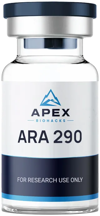 ARA-290 vial, Apex Biohacks label