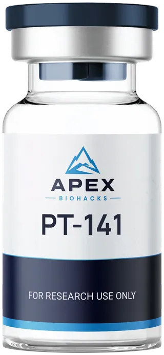 PT-141 vial, Apex Biohacks label